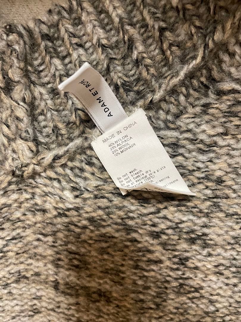 ADAM ET ROPE＊2WAYムリネニットベスト