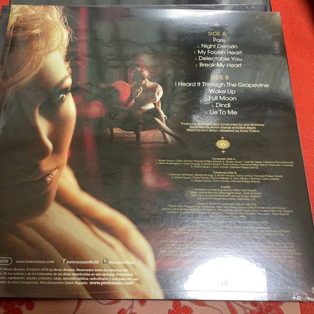 Karen Souza LPレコード4枚セット新品未開封品