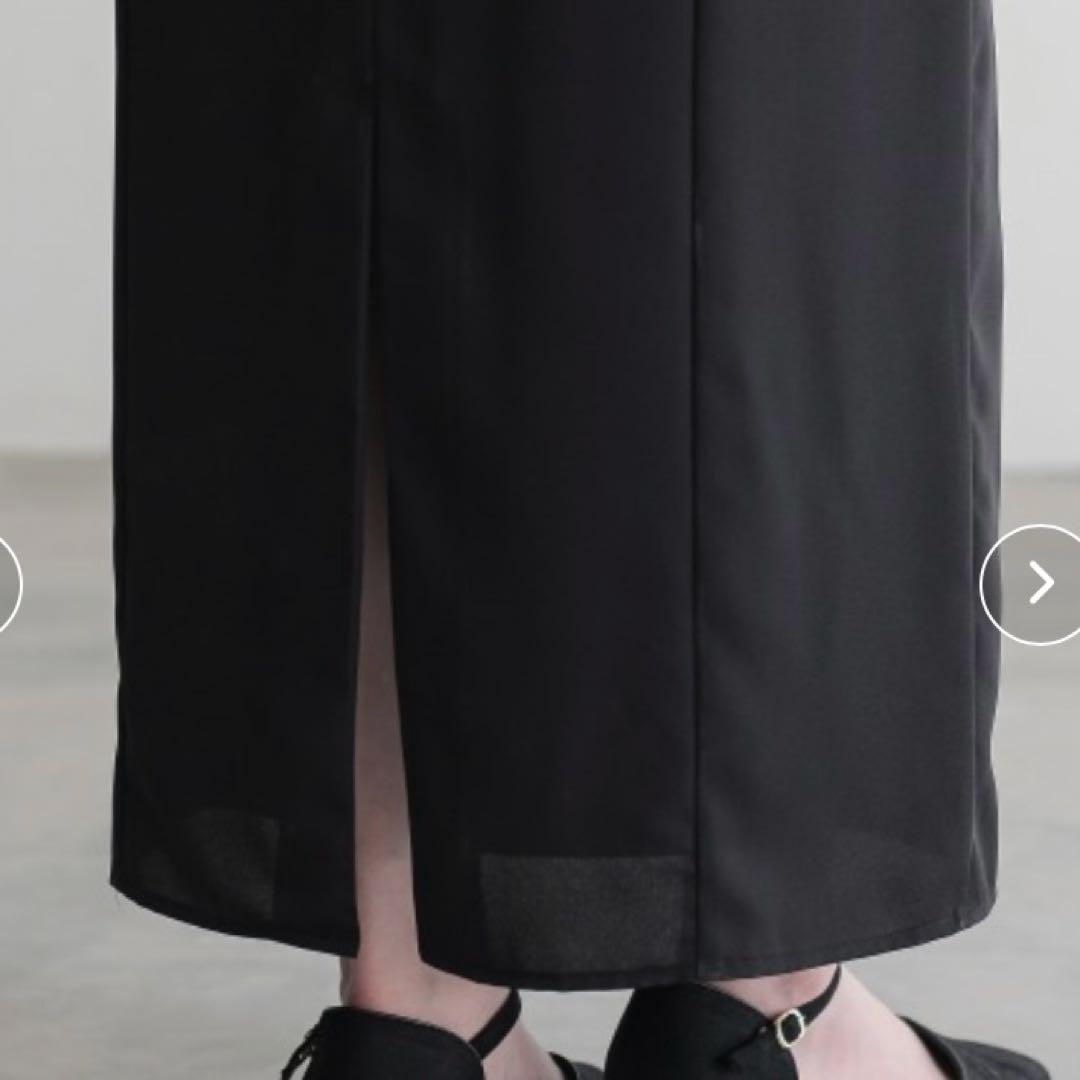 美品　Callarus デザインチュールトップス＋ロングワンピースドレス LL