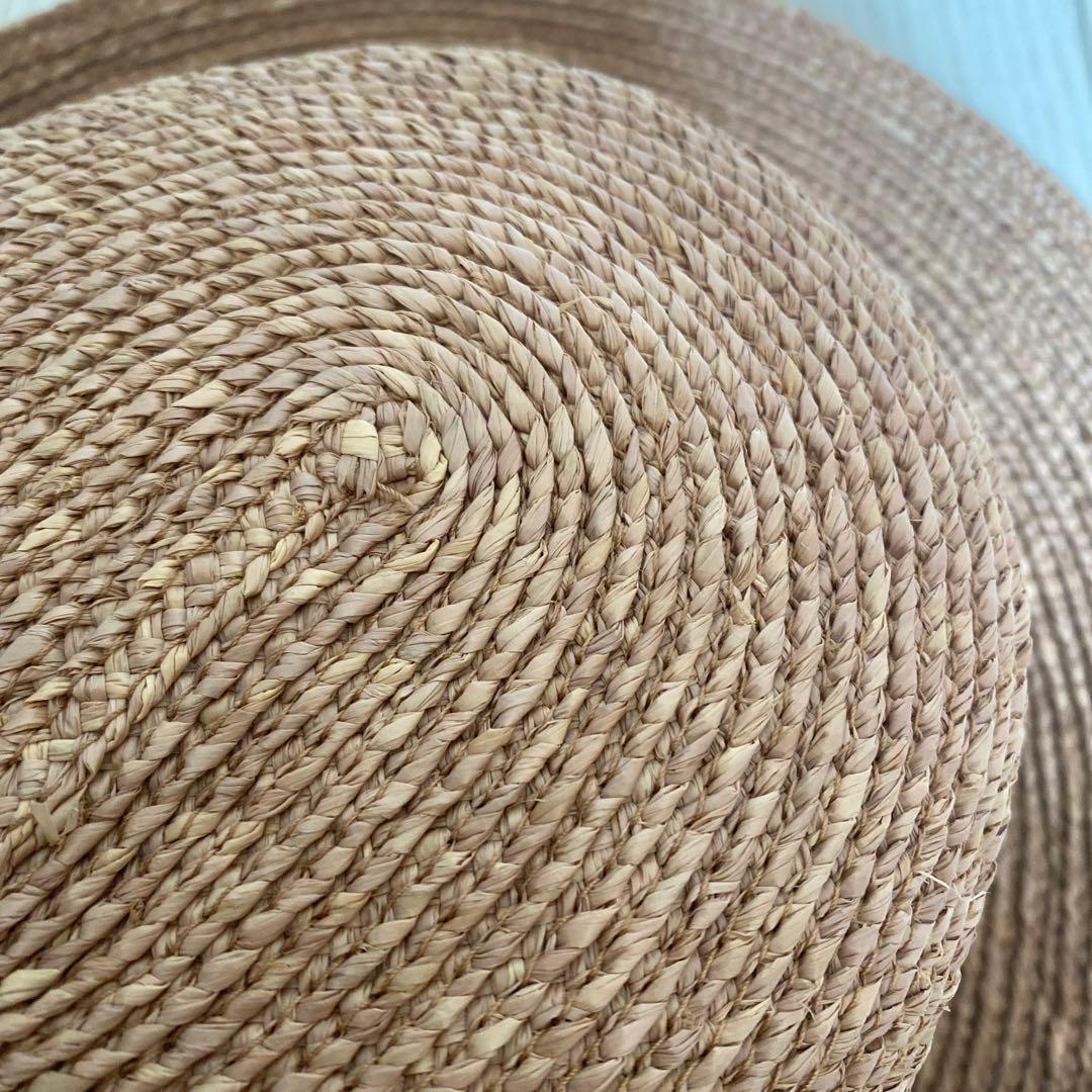 美品HELEN KAMINSKI ベージュ麦わら帽子 ヘレンカミンスキー女優帽