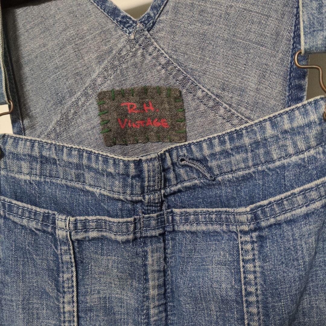 R.H.Vintageデニムオーバーオール