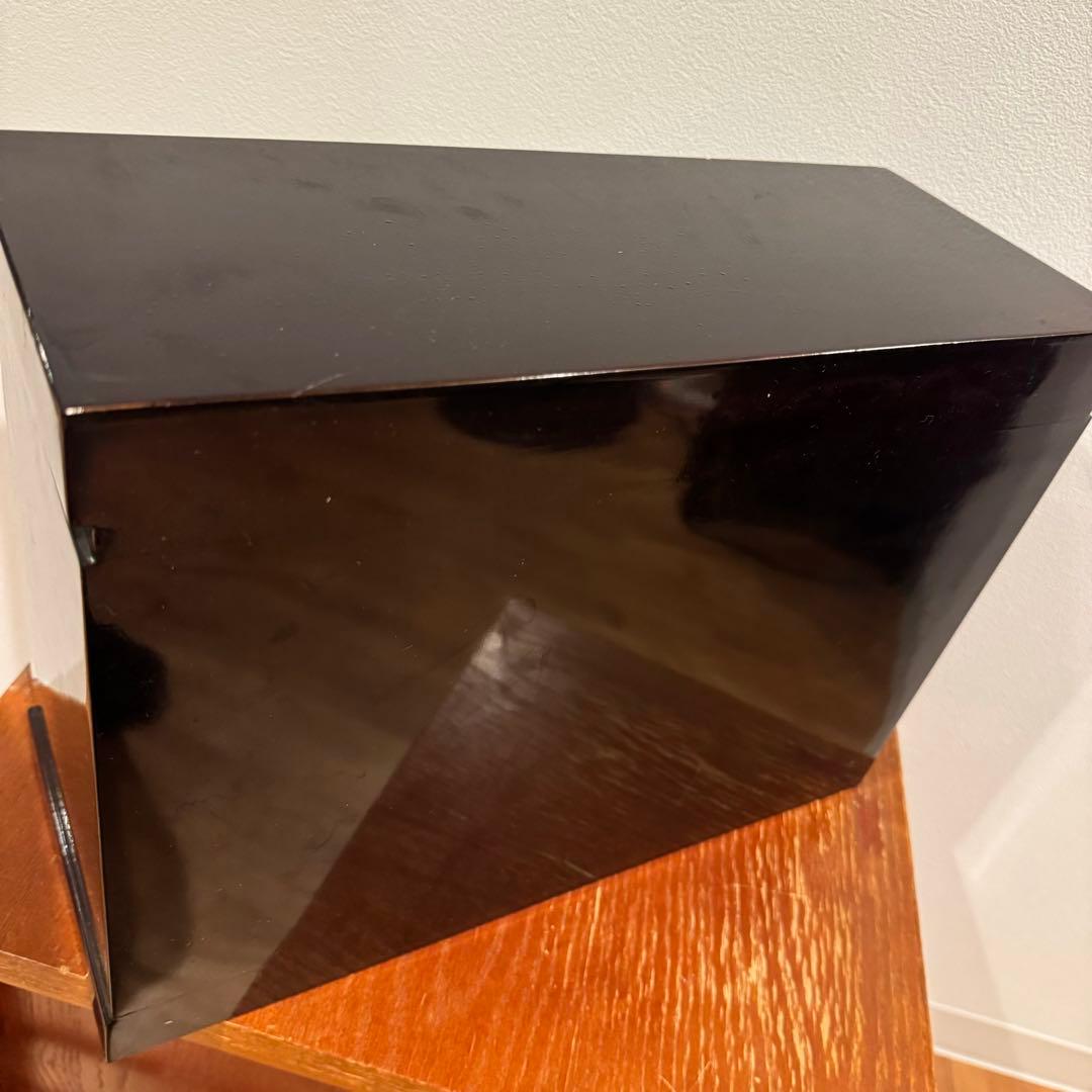 【珍品】豪華 螺鈿細工 観音開き 小物収納 小引出し 漆 鏡面仕上げ 李朝家具