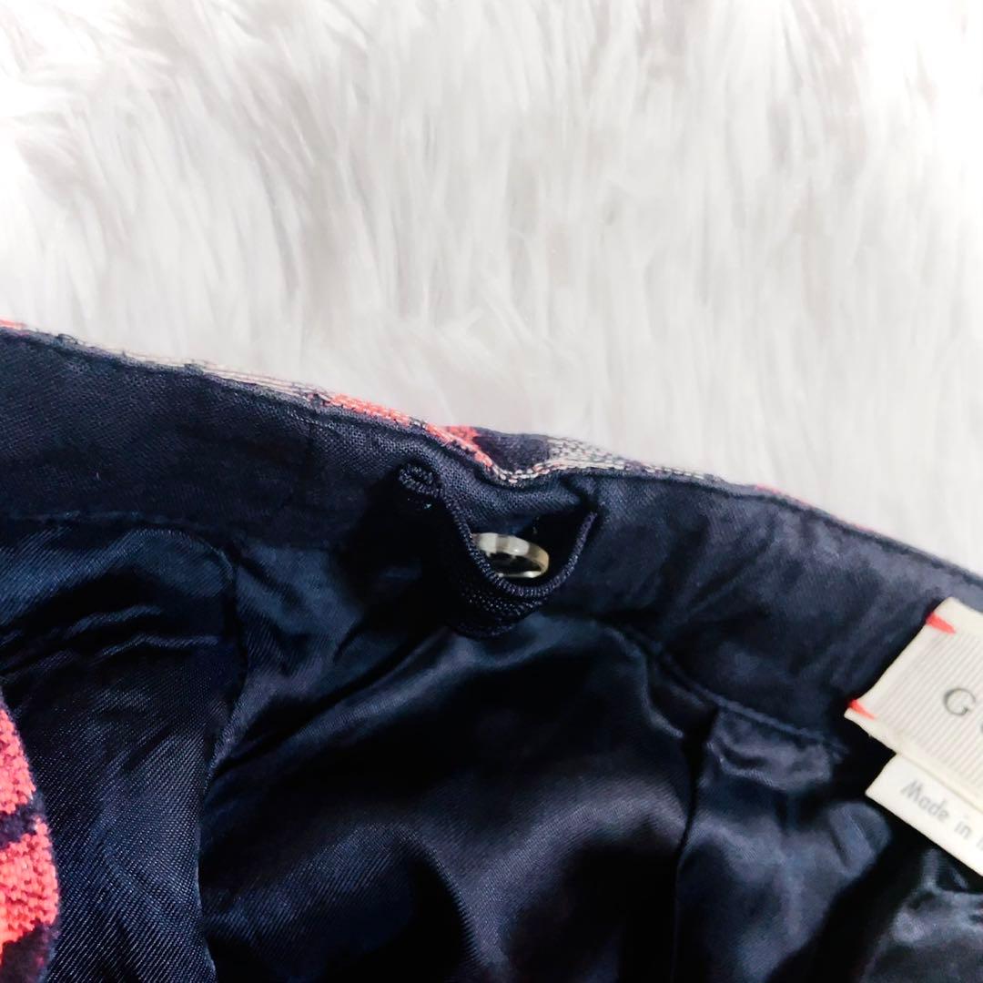 【極美品】GUCCI グッチ　チルドレン　大人もOKプリーツジャガースカート