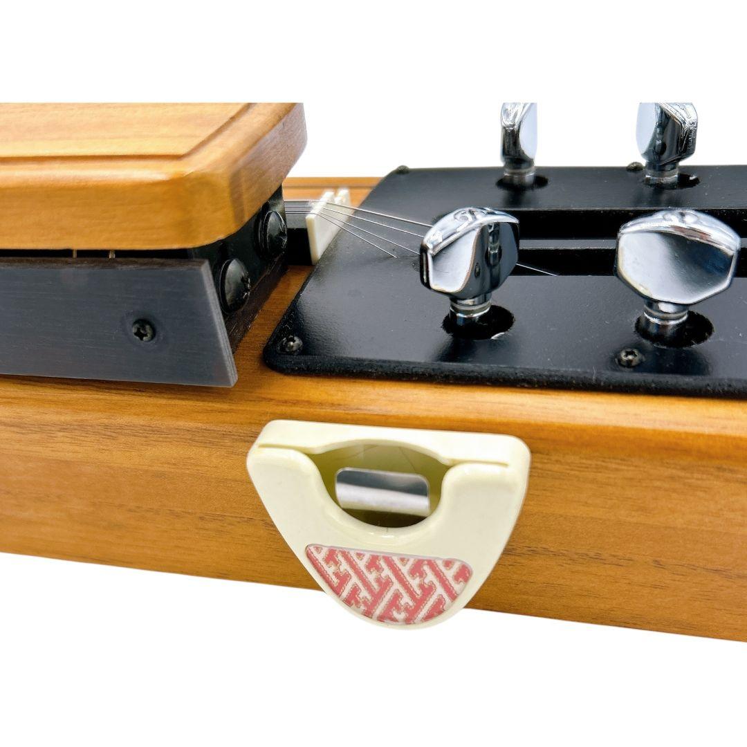 【逸品】 美品 木村流 高級 電気大正琴 ゆずりは 大正琴 ハードケース ケース