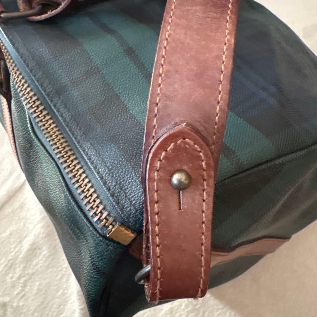 美品✨ラルフローレン ブラックウォッチ　2way ボストンバッグ　付属品 大きめ