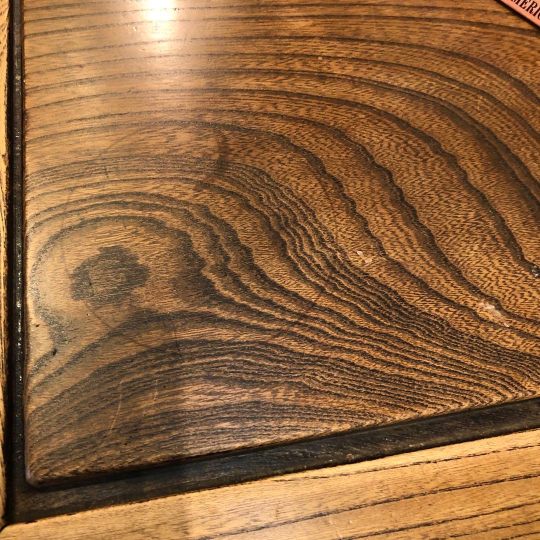 Sale 和骨董　国産アンティーク　栓無垢材　座卓　ちゃぶ台　リビングテーブル