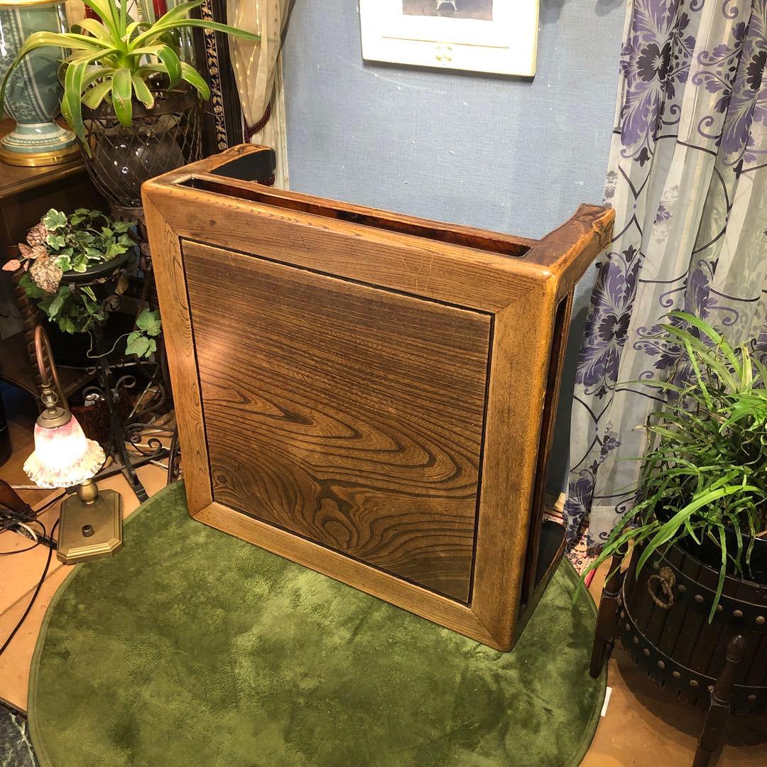 Sale 和骨董　国産アンティーク　栓無垢材　座卓　ちゃぶ台　リビングテーブル