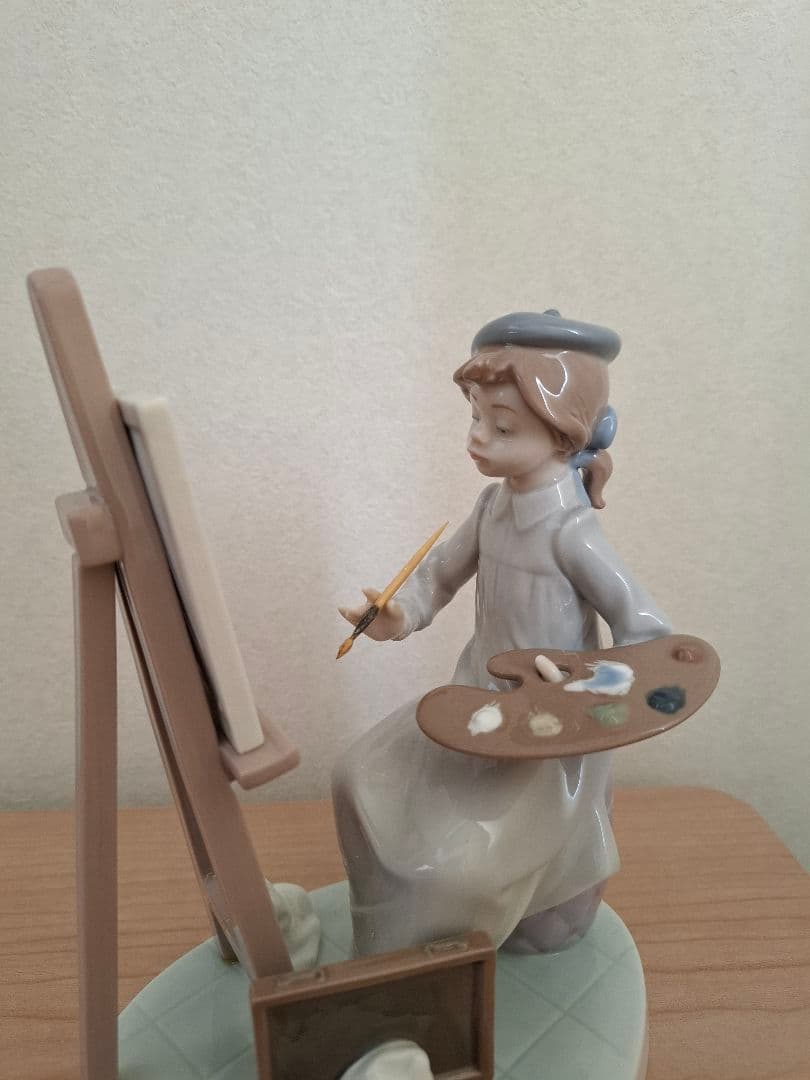 リヤドロ　若き画家