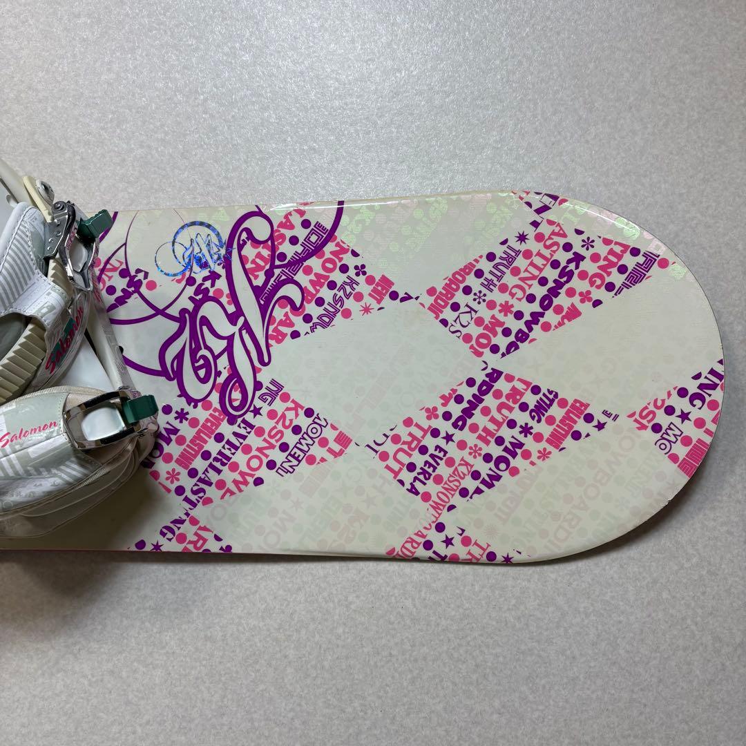 K2 SALOMON TRUTH 142cm スノーボード レディース