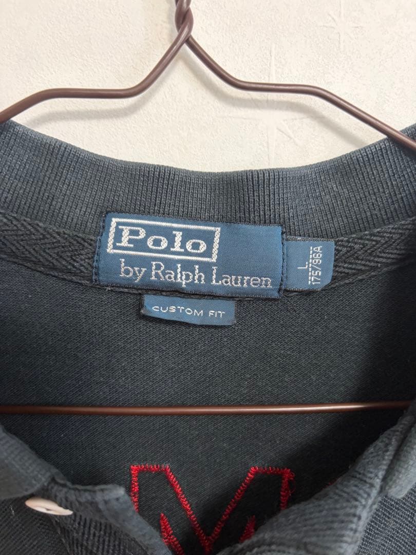 希少　ポロバイラルフローレン ポロシャツ ビッグポニー ドイツ国旗 y2k