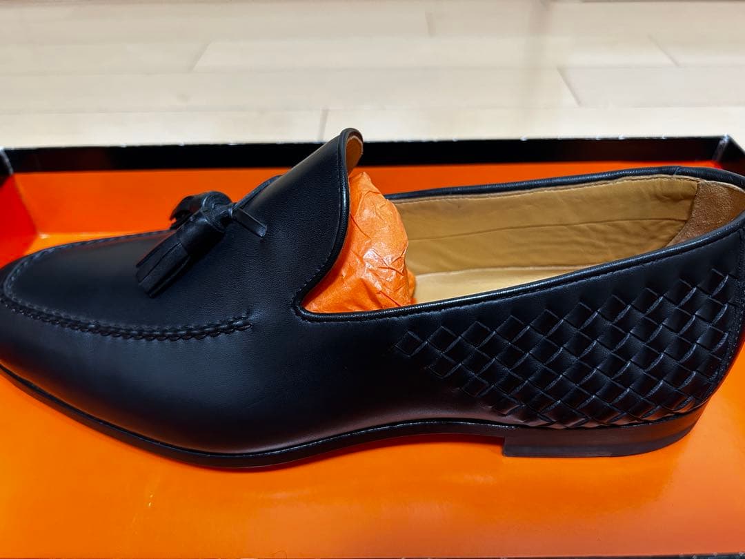 ♡ MAGNANNI 42 ブラック タッセルローファー♡