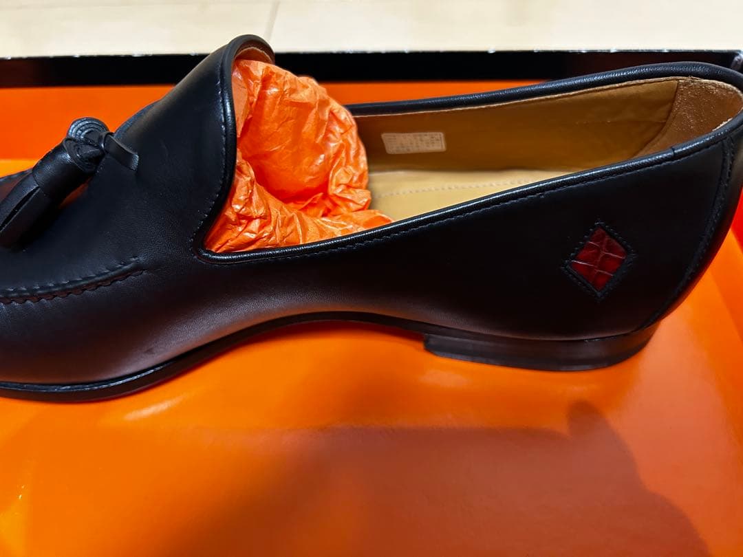 ♡ MAGNANNI 42 ブラック タッセルローファー♡