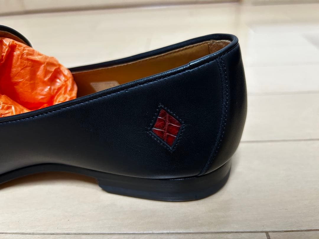 ♡ MAGNANNI 42 ブラック タッセルローファー♡