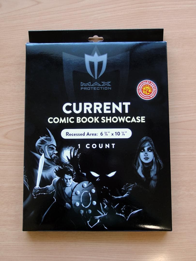 額縁 アメコミリーフ ディスプレイ 4個 コミックブック ショーケース フレーム