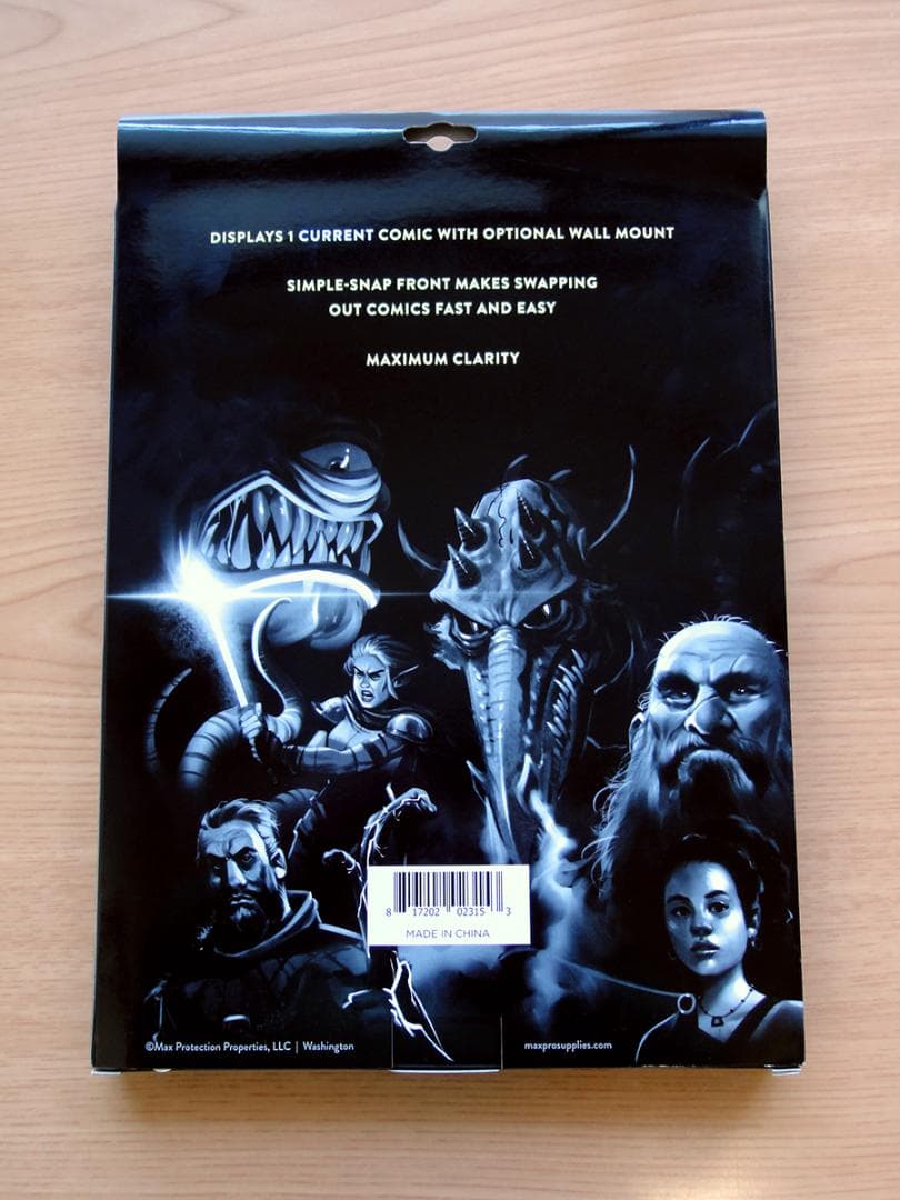 額縁 アメコミリーフ ディスプレイ 4個 コミックブック ショーケース フレーム