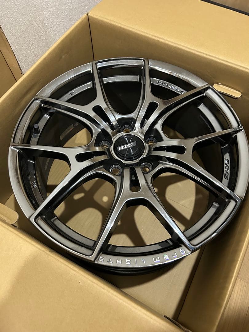レイズ　グラムライツ　ホイールのみgramLIGHTS 57FXZ1本