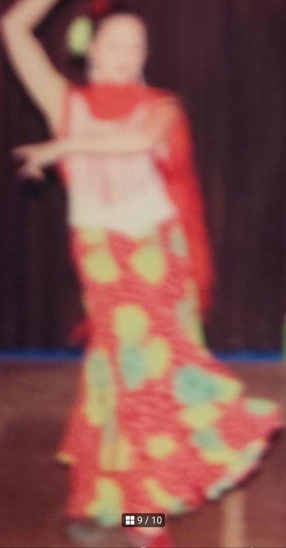 【期間限定セール】フラメンコ衣装 セパレートドレス スペイン生地縫製