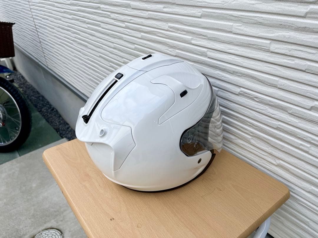 YAMAHA ヤマハ ヘルメット YJ-17 ZENITH ホワイト系 L 美品