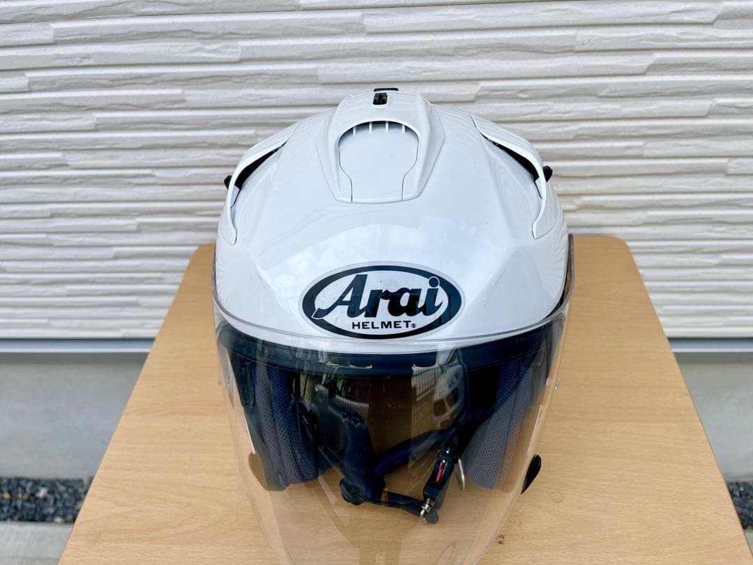 YAMAHA ヤマハ ヘルメット YJ-17 ZENITH ホワイト系 L 美品