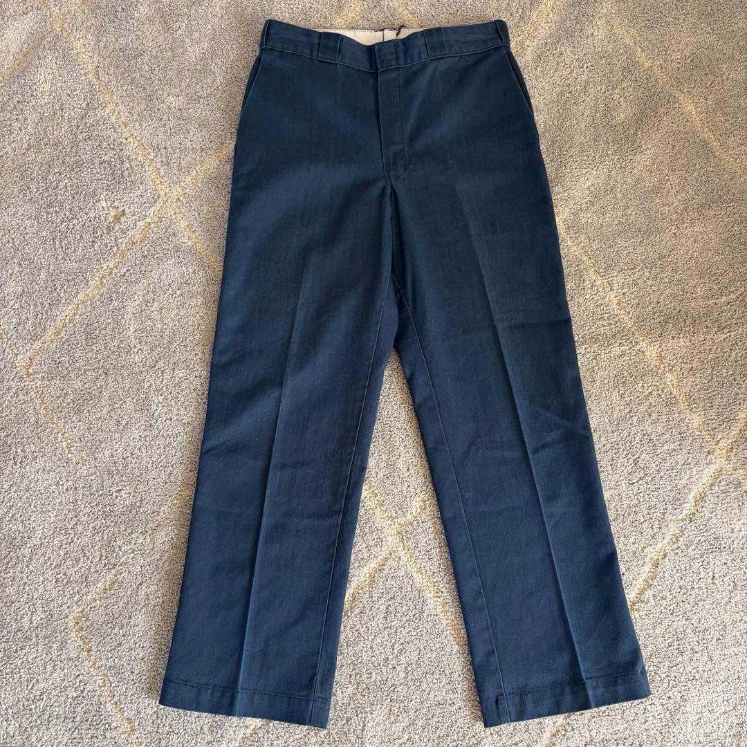 ディッキーズ　874 USA製　ワークパンツ　チビタグ　34×31