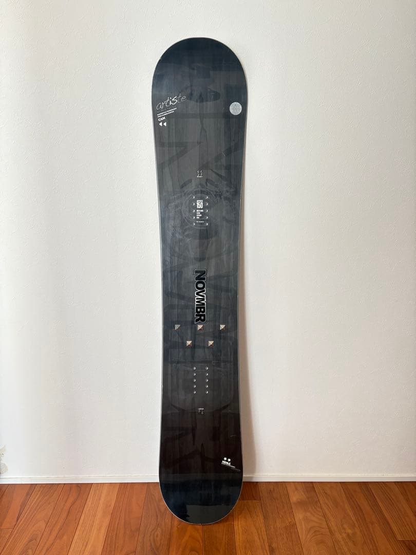 NOVEMBER ARTISTE 150cm BLACK LTD スノーボード板