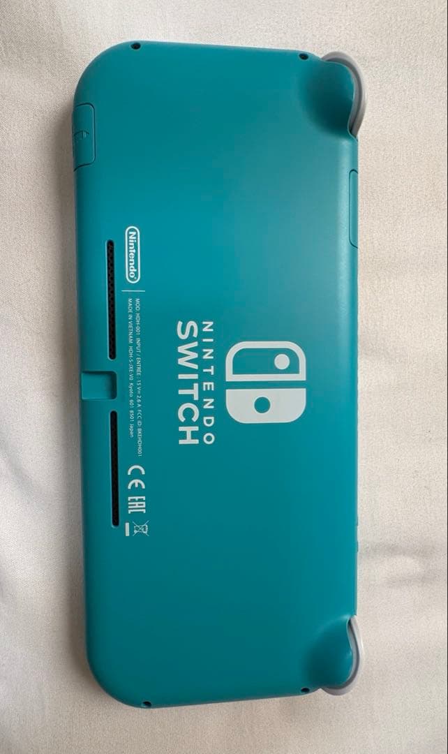 任天堂Switch Lite 本体 ターコイズ (充電器、ケース付き)