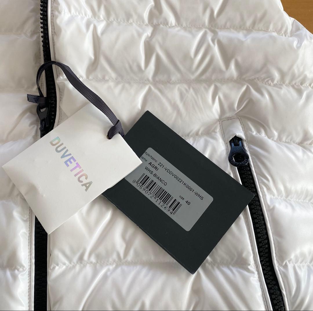 DUVETICA デュベティカ ダウンベスト ホワイト
