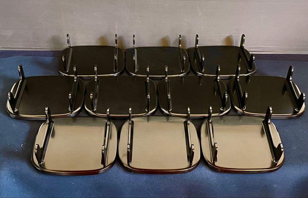 割引❣️「母」 輪島塗 蔦蒔絵 轡形 二の膳 10客 大向高洲堂 （125柱二）