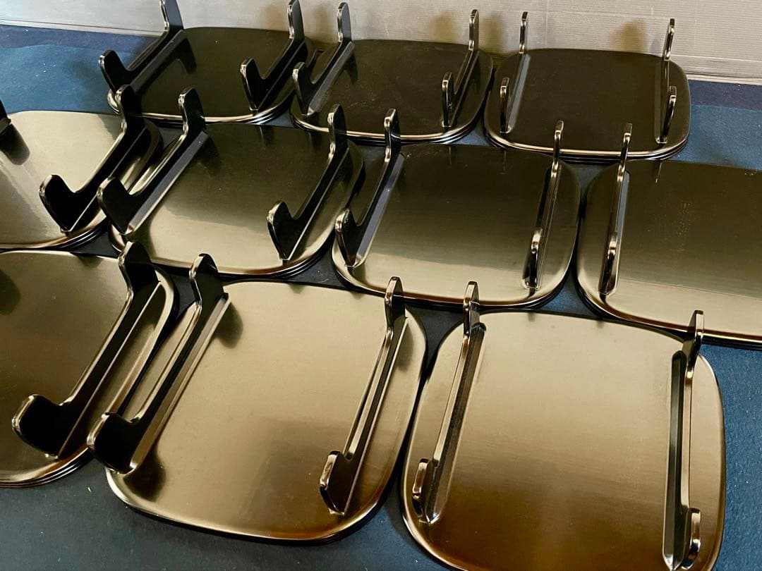 割引❣️「母」 輪島塗 蔦蒔絵 轡形 二の膳 10客 大向高洲堂 （125柱二）