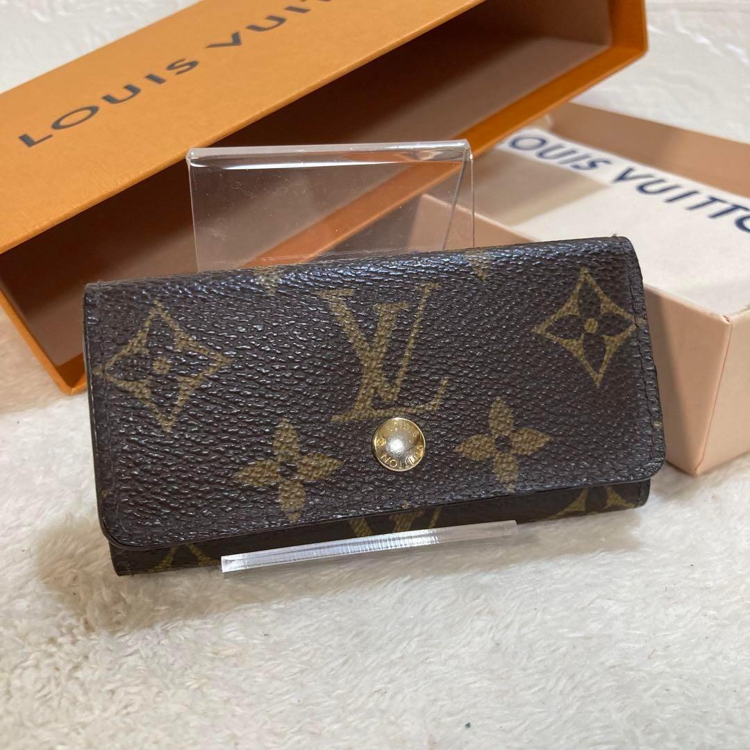 ！極美品！　ルイヴィトン　モノグラム　キーケース　４連式