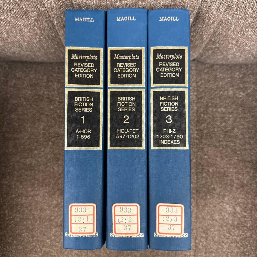 洋書 Masterplots Revised Category Edition