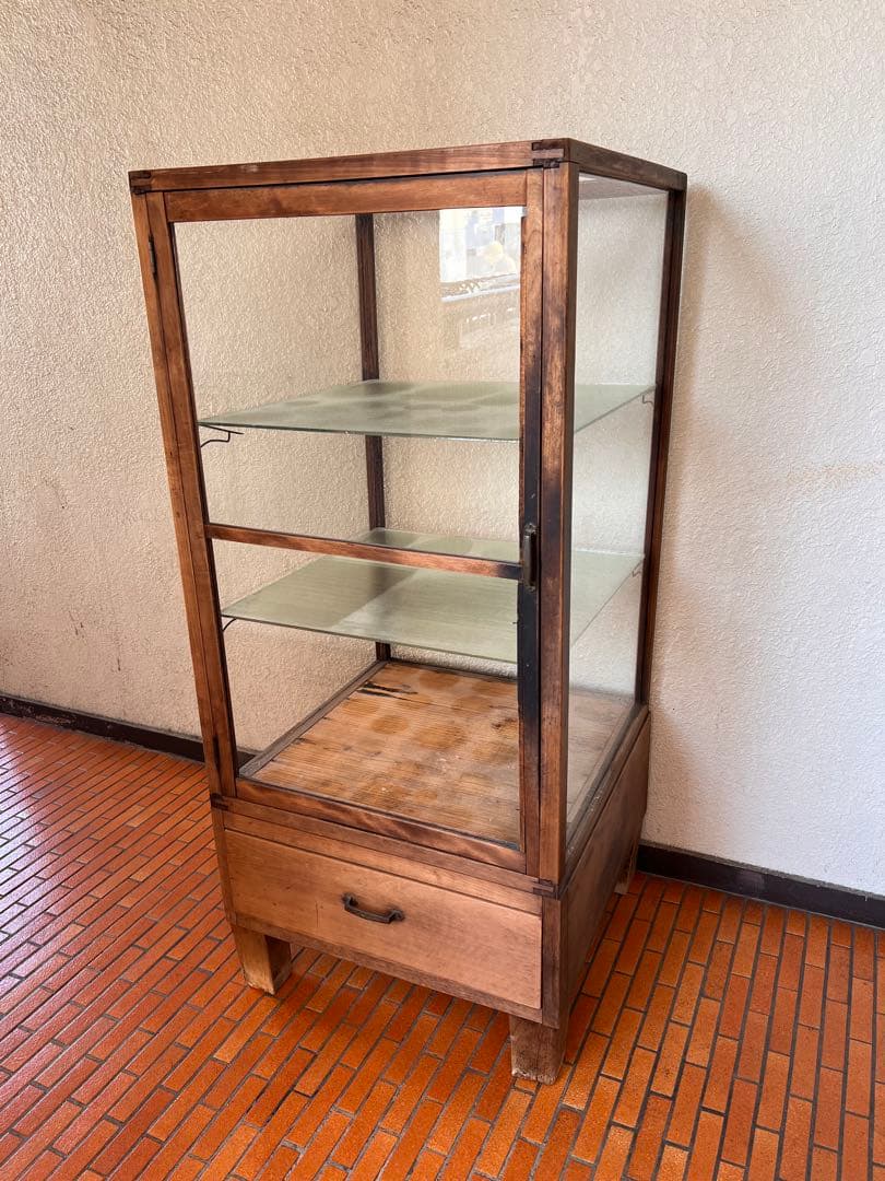 老舗駄菓子屋さんディスプレイショーケース古物古家具古民具アンティークビンテージ