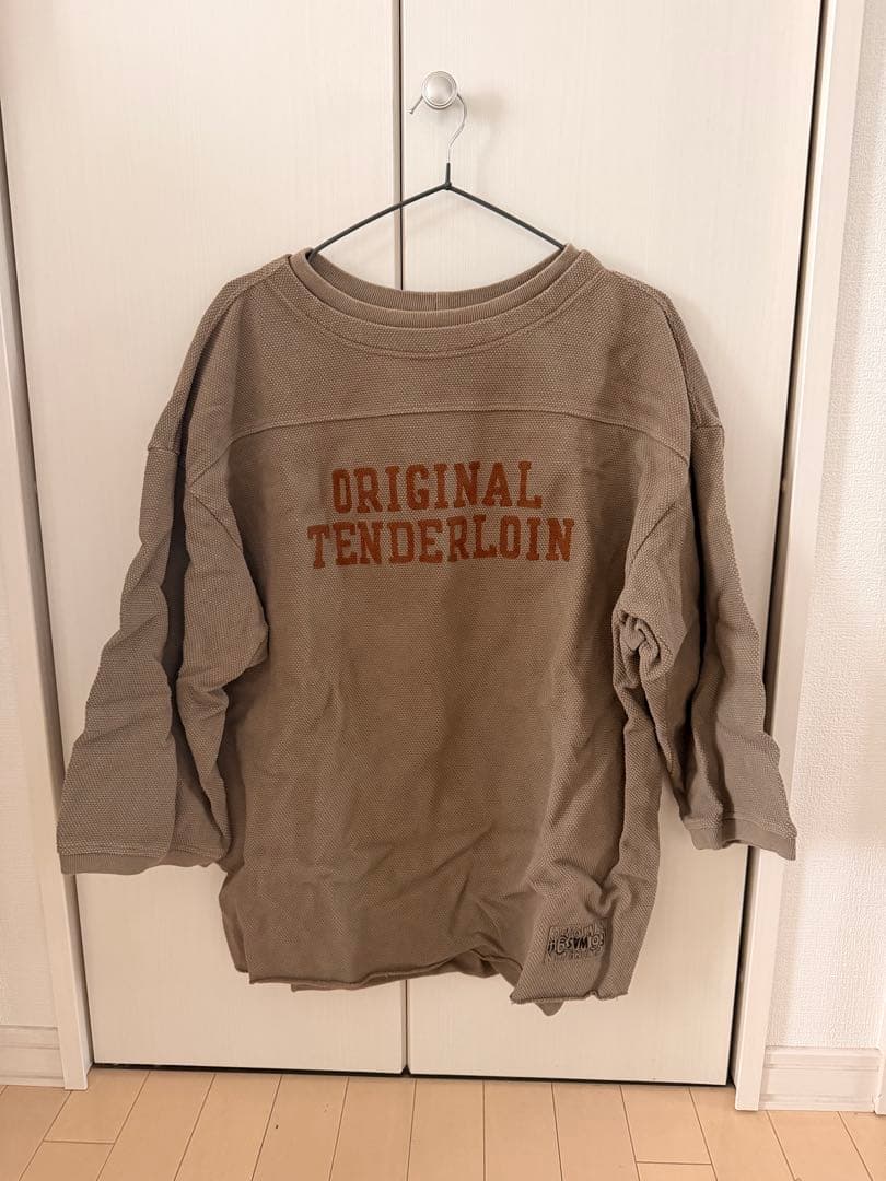 TENDERLOIN 長袖カットソー M ベージュ