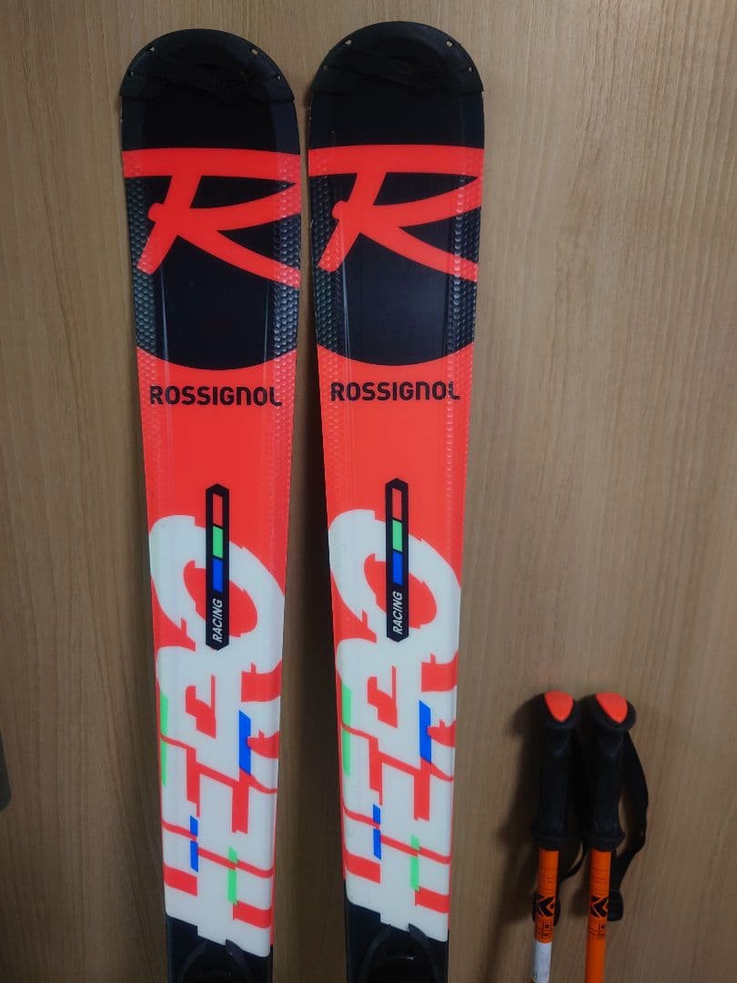 ロシニョール150cm 、ケルマ伸縮ポール〜105cm