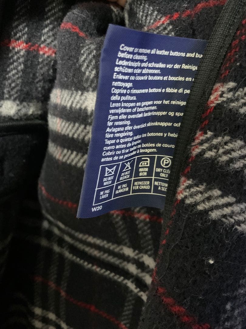 BURBERRY バーバリー　英国製 スペシャリティダッフルコート ノバチェック