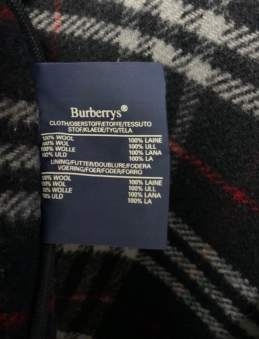 BURBERRY バーバリー　英国製 スペシャリティダッフルコート ノバチェック