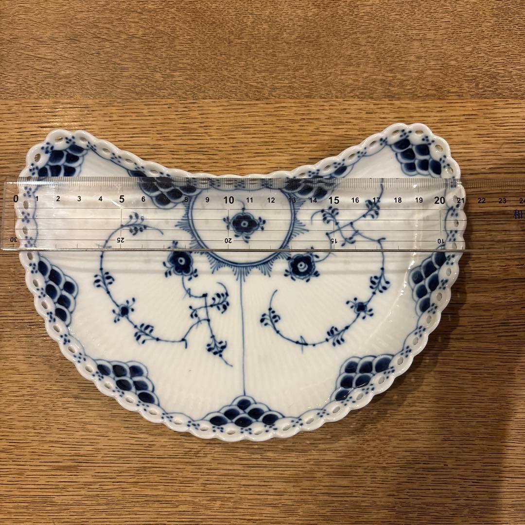 値下げ！ロイヤルコペンハーゲンブルーフルーテッドフルレース