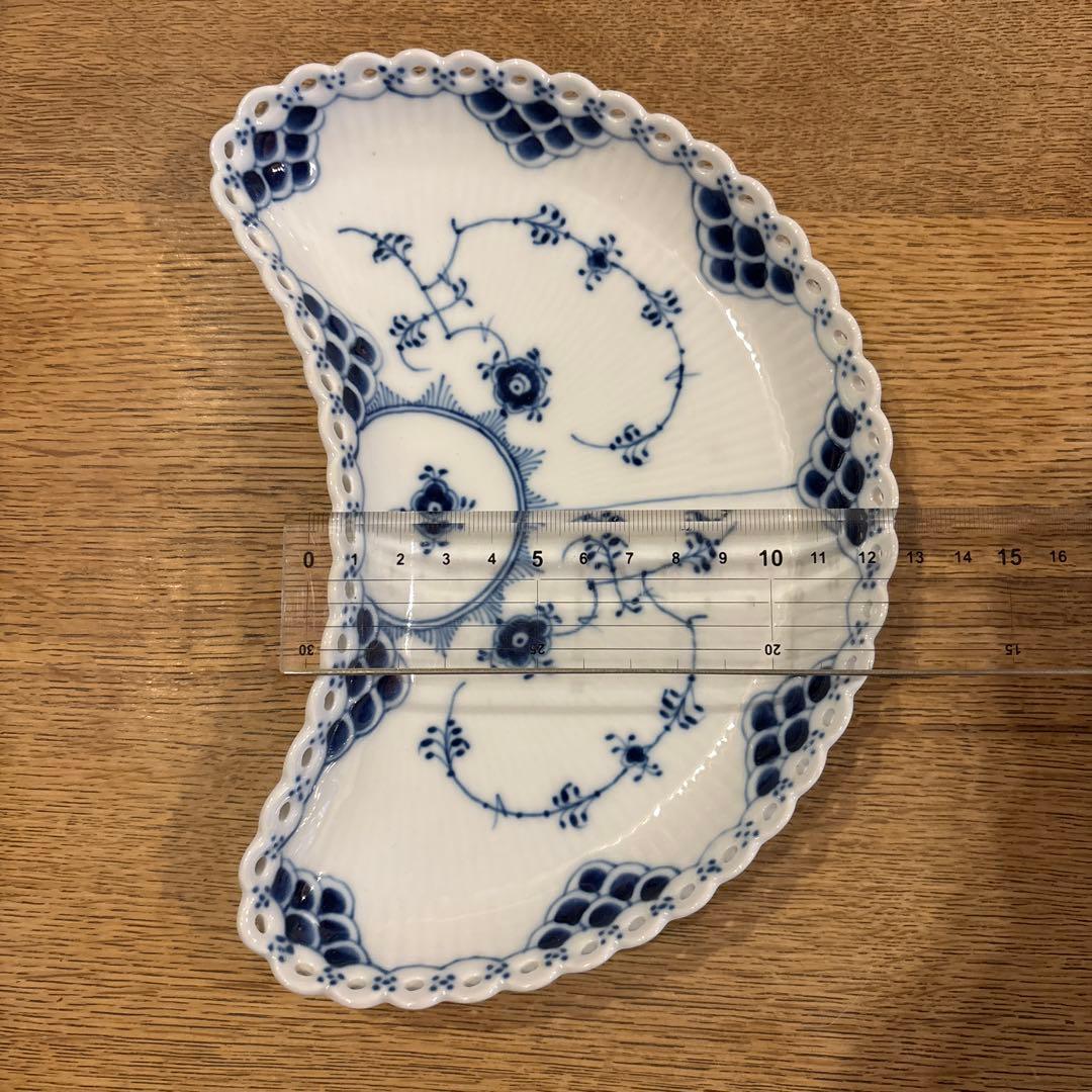 値下げ！ロイヤルコペンハーゲンブルーフルーテッドフルレース