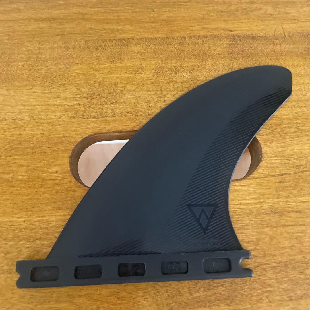 ブラック ダブルフィン サーフボードフィン