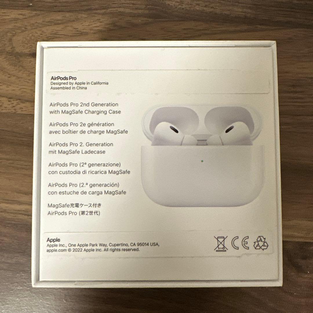 AirPods Pro2 本体 充電ケース付き ライトニングケーブル 純正 完品