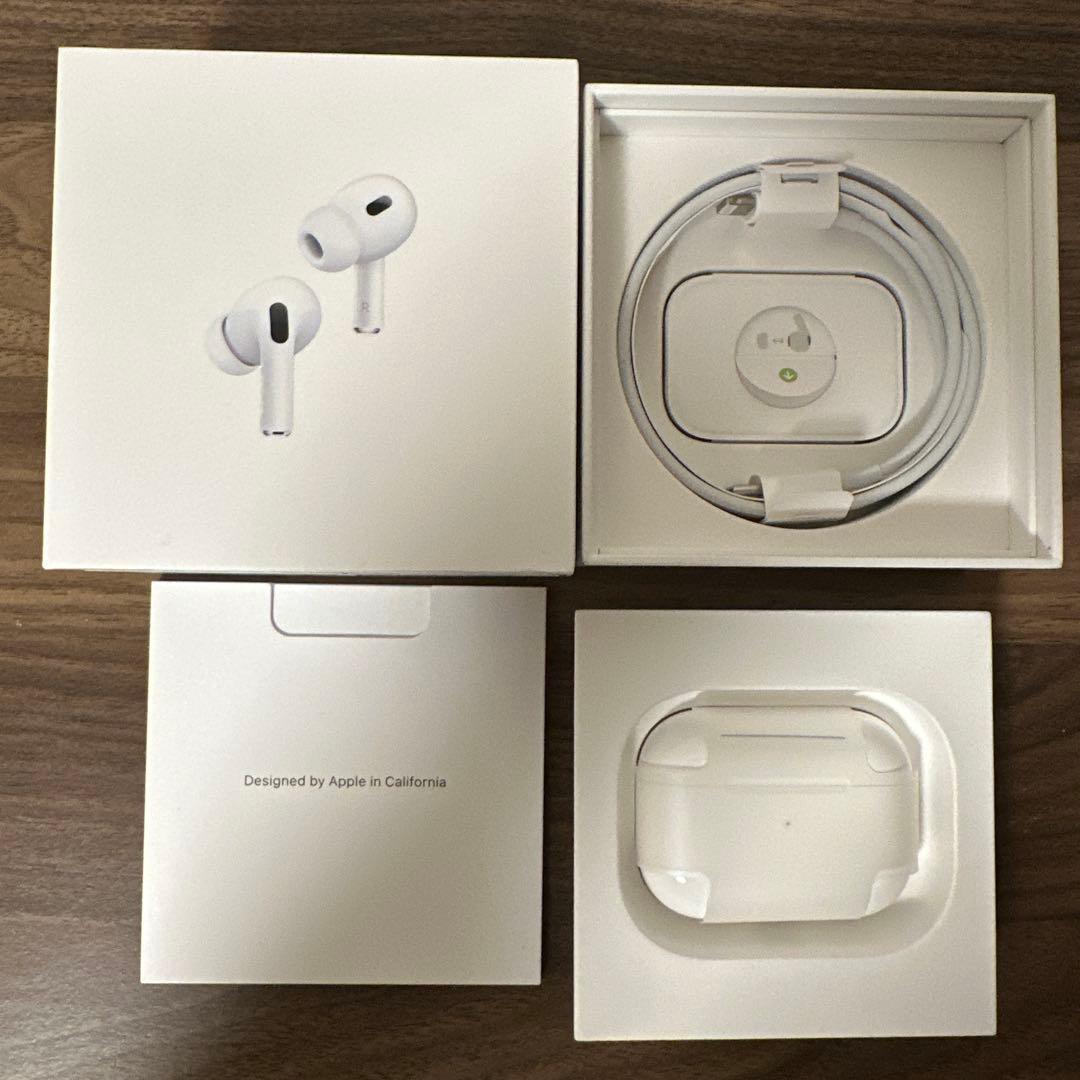 AirPods Pro2 本体 充電ケース付き ライトニングケーブル 純正 完品