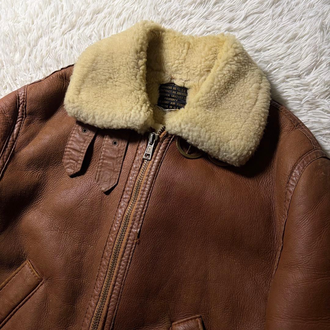 USA製■U.S.ARMY AIR FORCE フライトジャケット　B-3 38