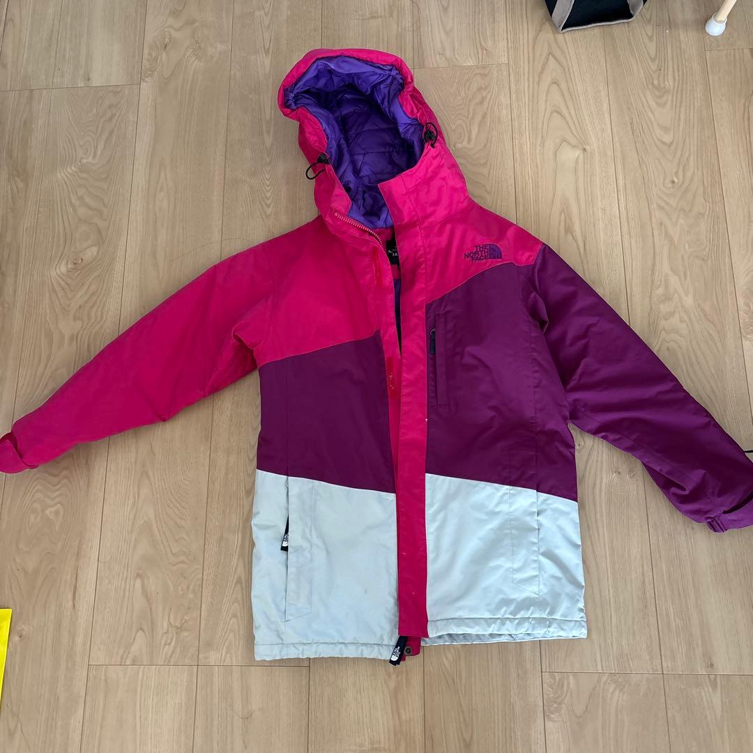 THE NORTH FACE ジャケット 140サイズ ピンク/紫/グレー