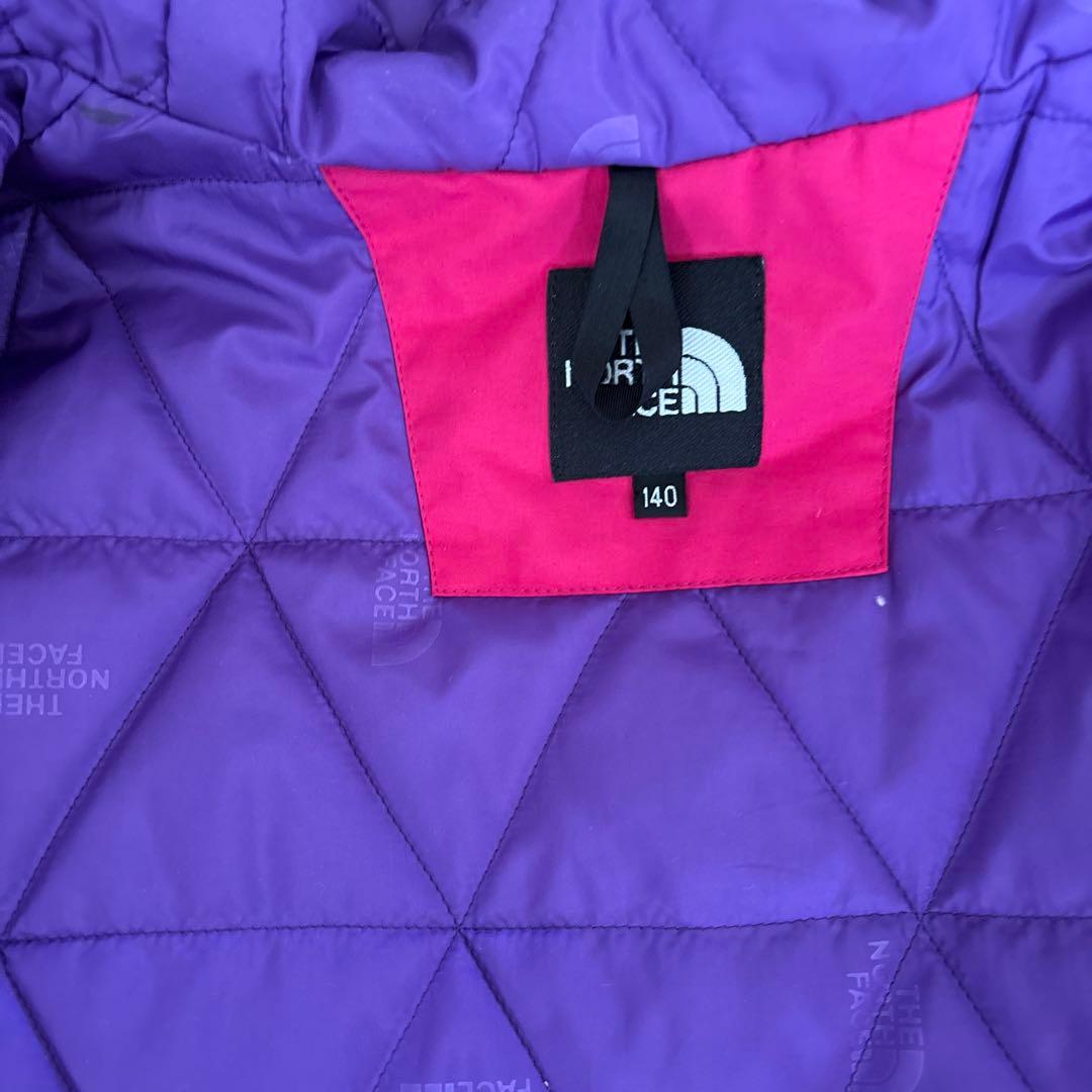 THE NORTH FACE ジャケット 140サイズ ピンク/紫/グレー
