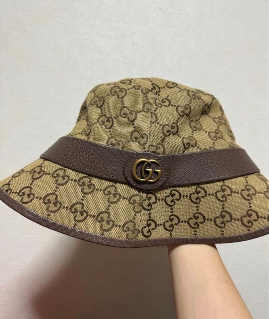 GUCCI GGパターン バケットハット【値下げしました】