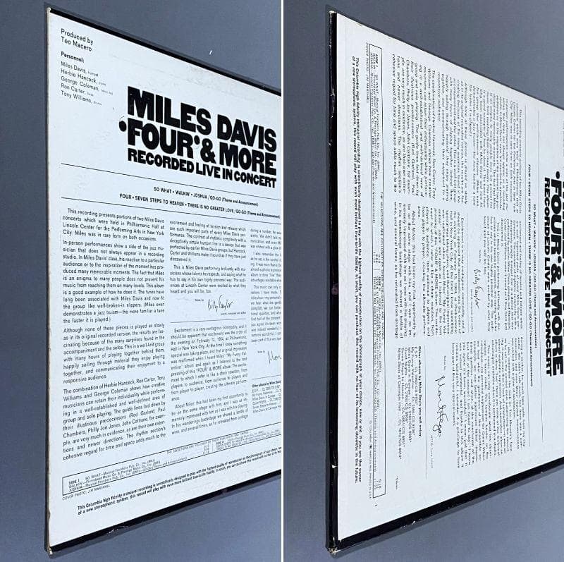 ★屈指の名盤【USオリジナル／希少MONO／マト1A:1A】フォア・アンド・モア