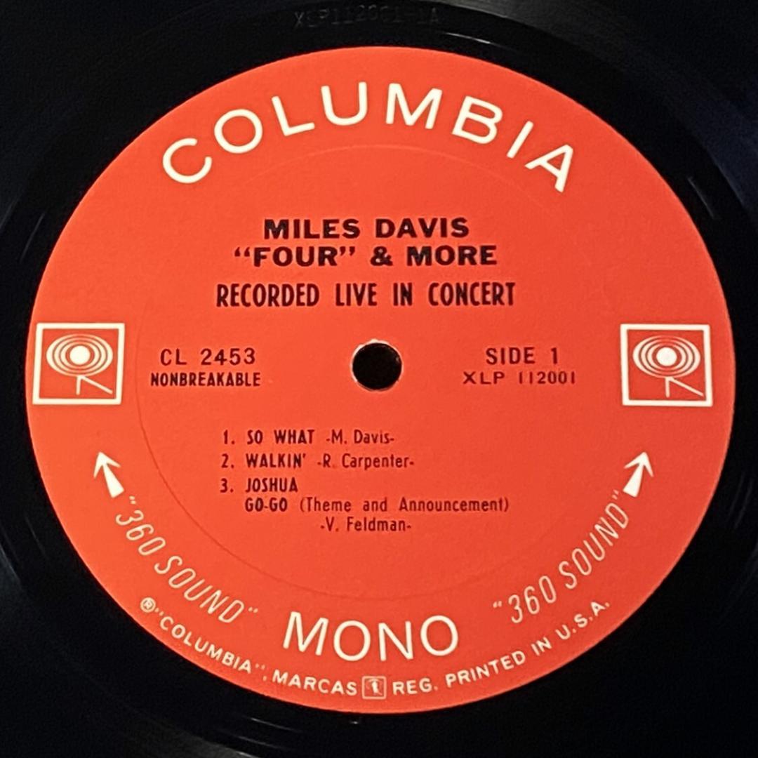 ★屈指の名盤【USオリジナル／希少MONO／マト1A:1A】フォア・アンド・モア