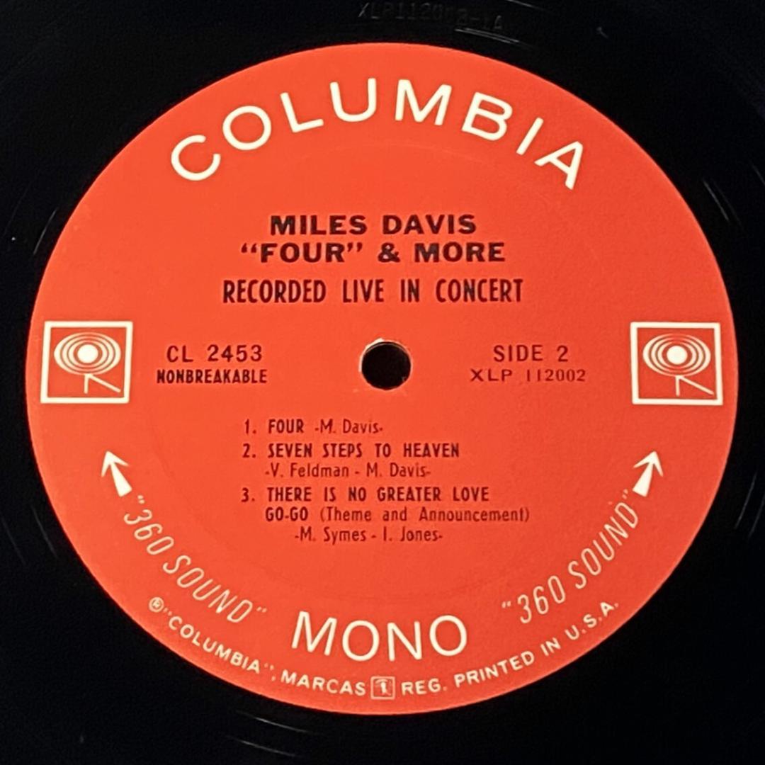 ★屈指の名盤【USオリジナル／希少MONO／マト1A:1A】フォア・アンド・モア