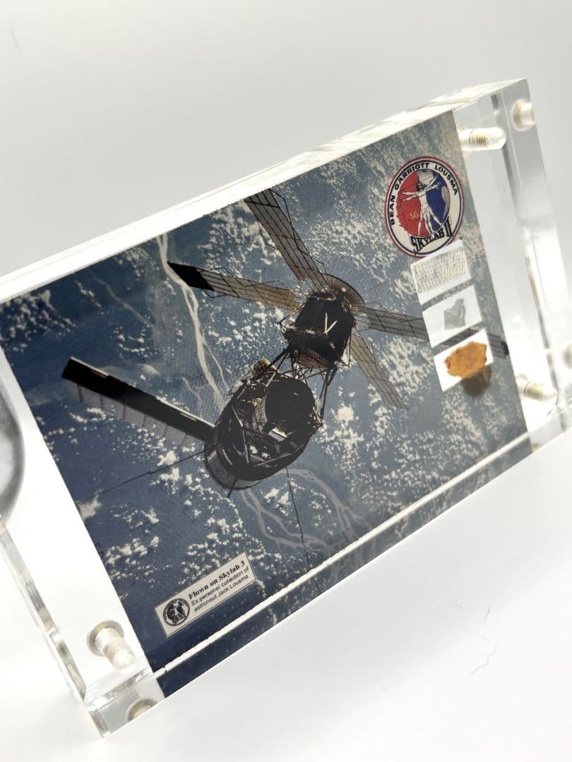 1973’s★NASA★Skaylab 3★実物パーツ片３種・ステッカー6枚