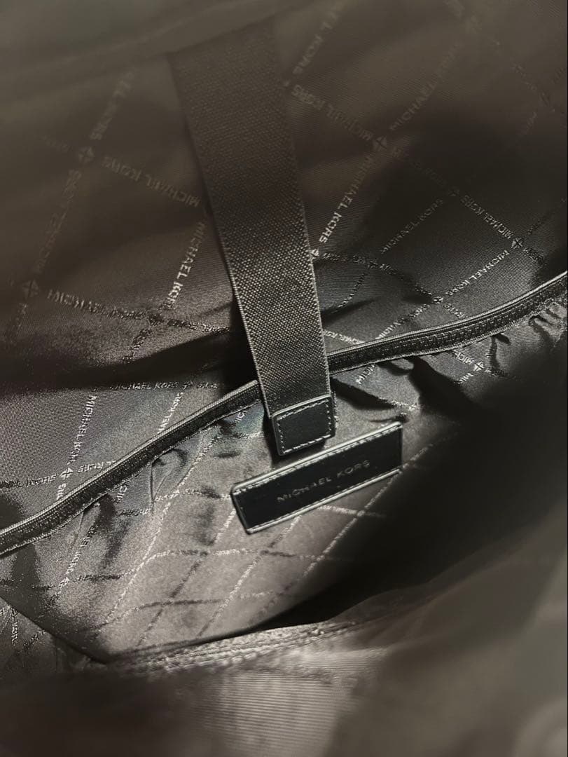 極美品　マイケルコース リュック バックパック ブラック レザー